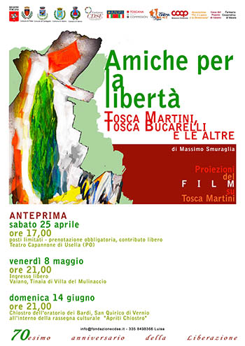 Primo maggio di Bandiere rosse: Tosca Martini e Bogardo Buricchi