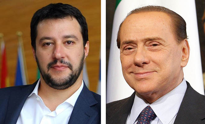 Berlusconi e Salvini