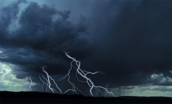 Allerta meteo per temporali forti a partire dalle 20