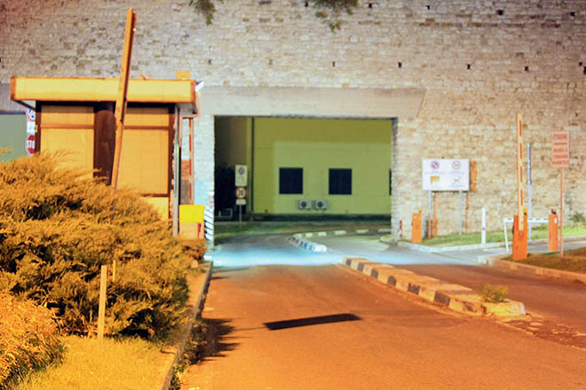 L'ingresso del vecchi ospedale Misericordia e dolce