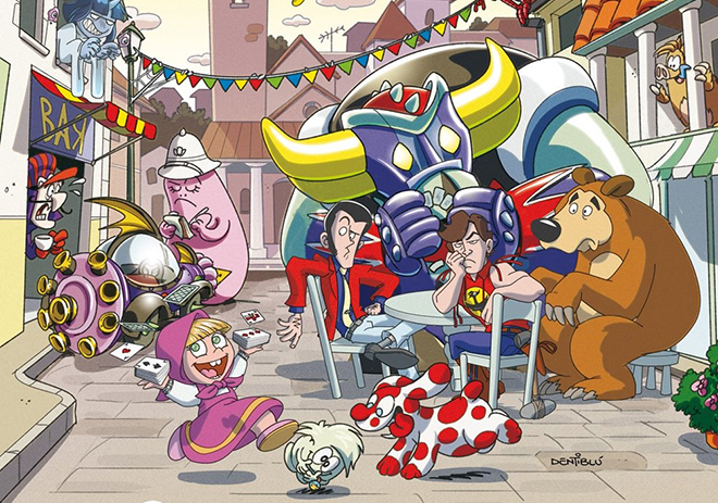 Cartoon Village