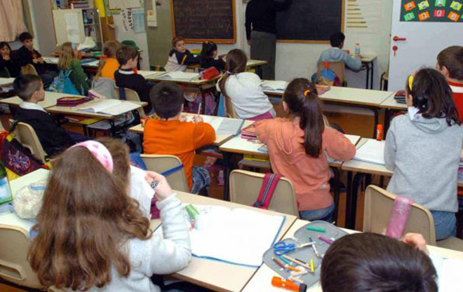 bambini a scuola