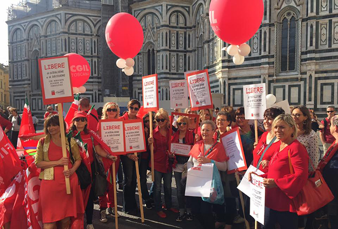 Donne per un aborto libero e sicuro