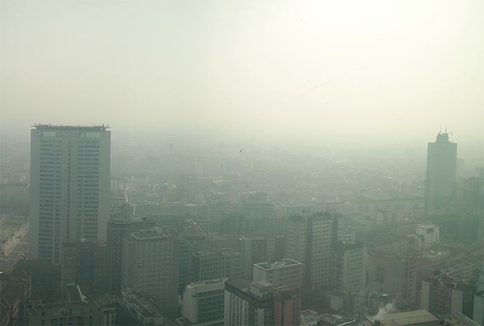 La nebbia rende più tossico lo smog