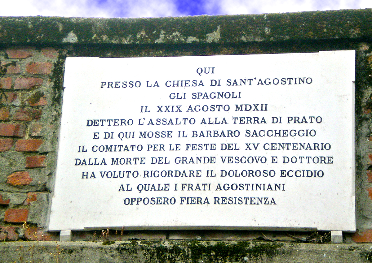 Lapide Sacco di Prato