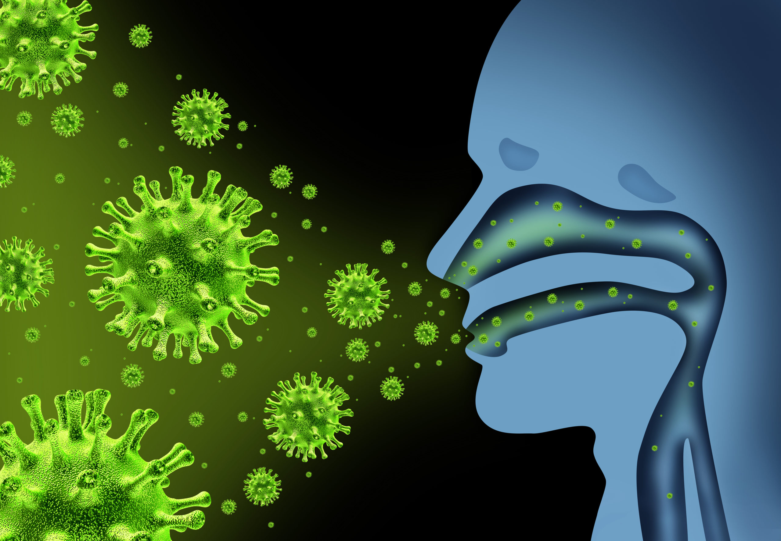 Virus dell'influenza e contagio