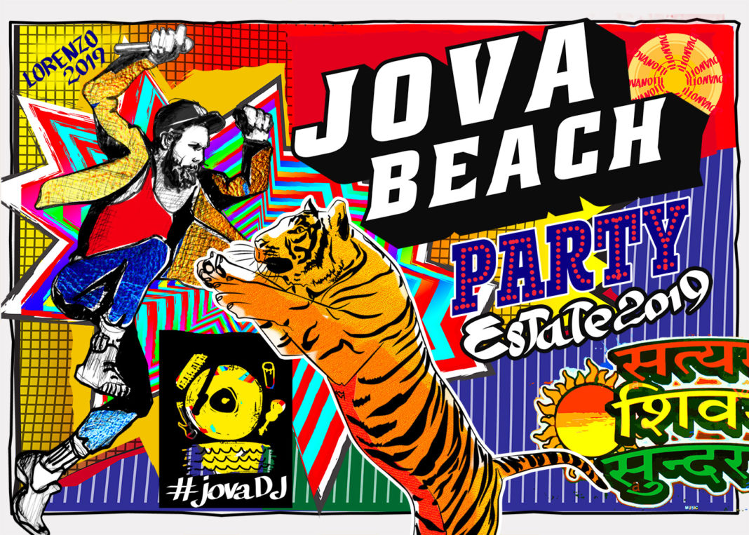Il poster del Jova Beach Party 2019