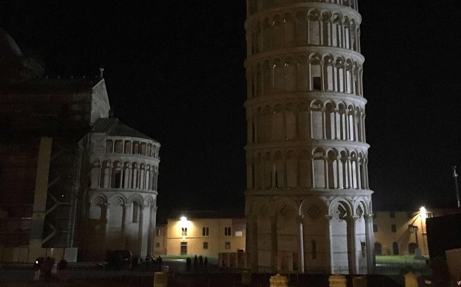 Pisa di notte