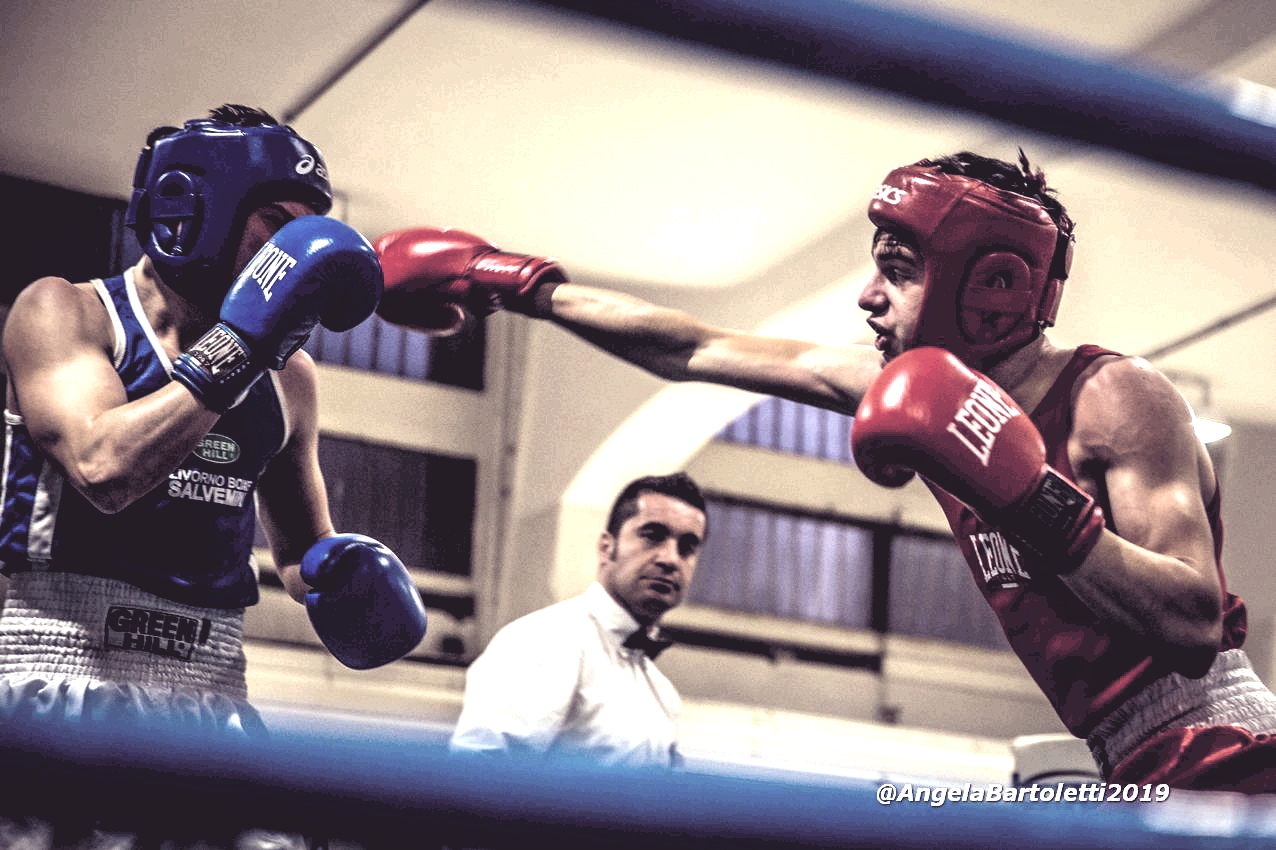 Atleti della pugilistica pratese sul ring