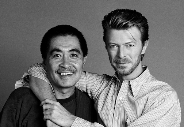 Bowie con Sukita