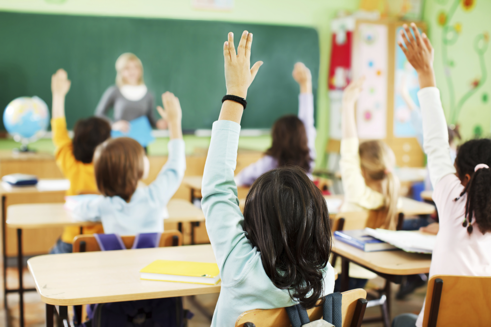 Bambini in una scuola primaria