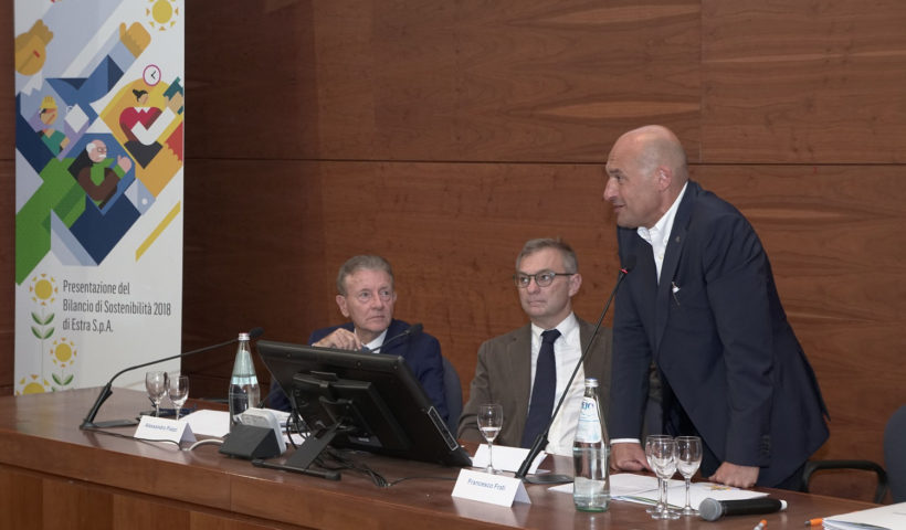 Gli oratori del convegno di estra a Siena