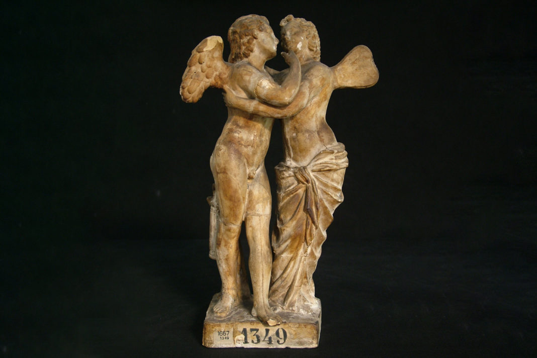 MD_Amore e Psiche, 1746, gesso, dal marmo antico della Galleria degli Uffizi inv. 1687 (1)