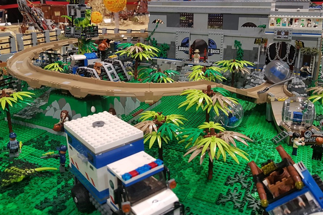 Lego protagonista a Firenze con centinaia di fan