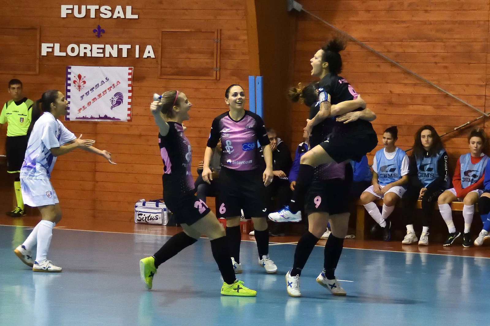 Il CF Pelletterie si aggiudica il derby col Futsal Florentia