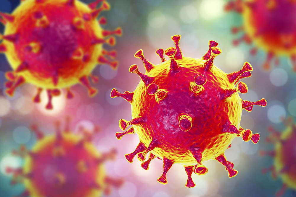 Rappresentazione grafica coronavirus