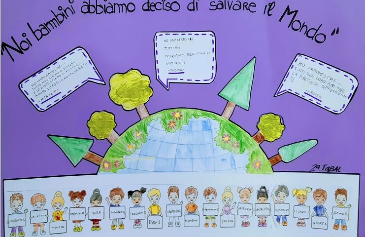 Classe 2A della scuola Iqbal i.c. Pier Cioni Prato (PO)