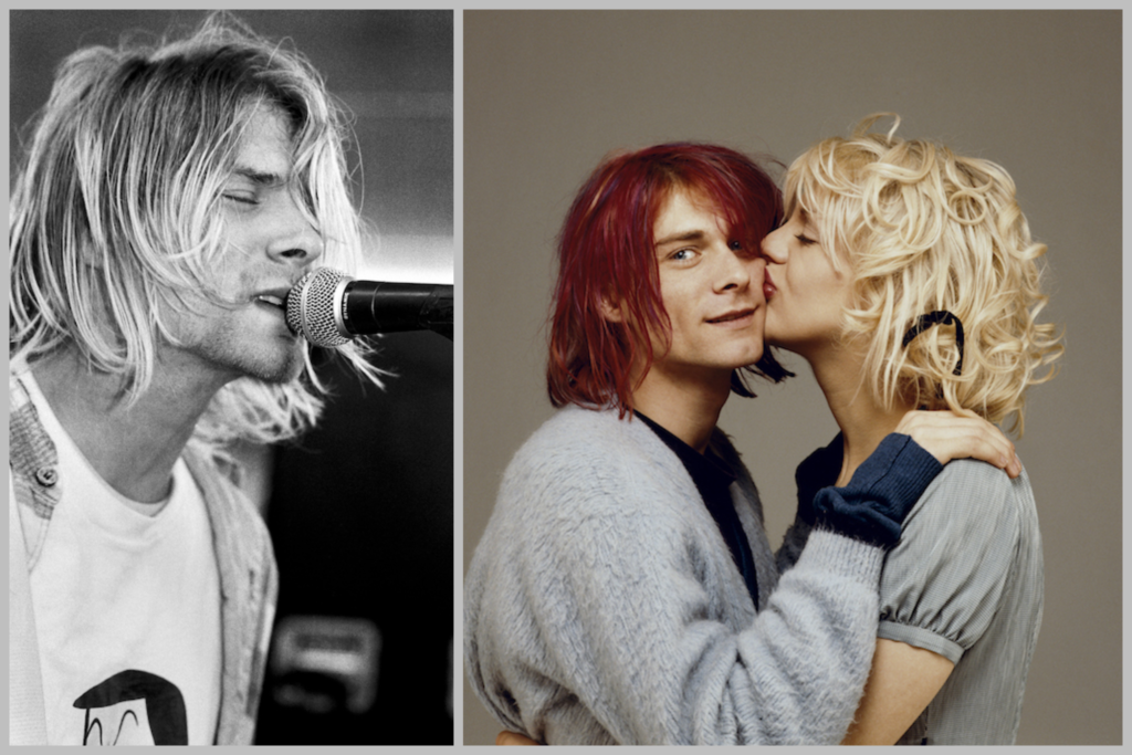Kurt Cobain mostra grunge
