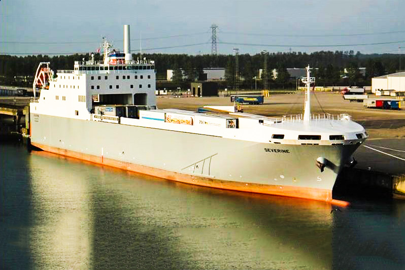 Severine, una nuova nave da Marina di Carrara a Porto Torres