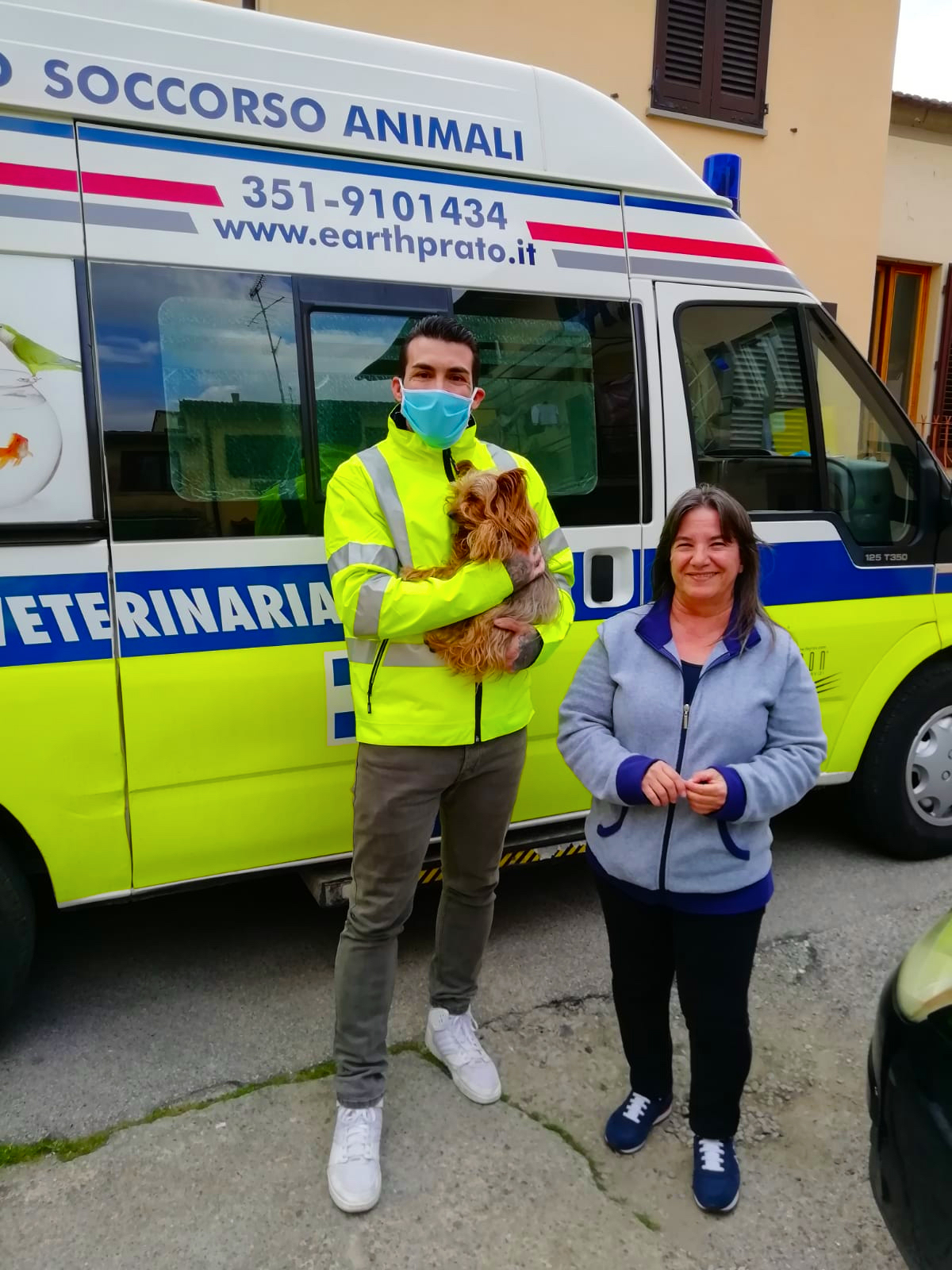 Ercole e l'ambulanza veterinaria