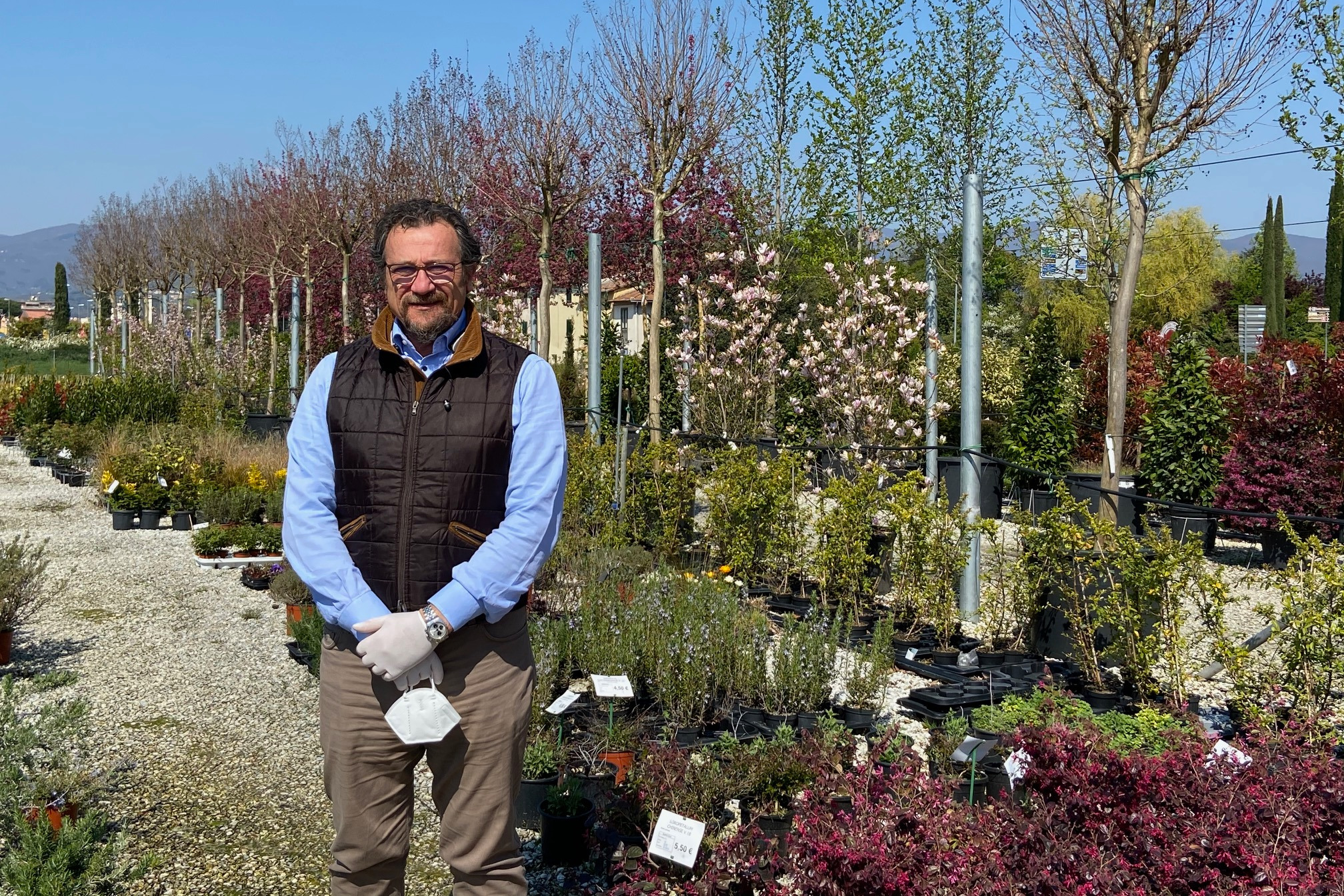 Virus, nei vivai di Pistoia non è tutto rose e fiori. Parla Francesco Mati