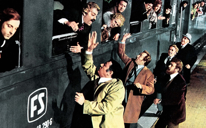 Amici Miei Atto 1 - Gli schiaffi alla stazione di Firenze Smn