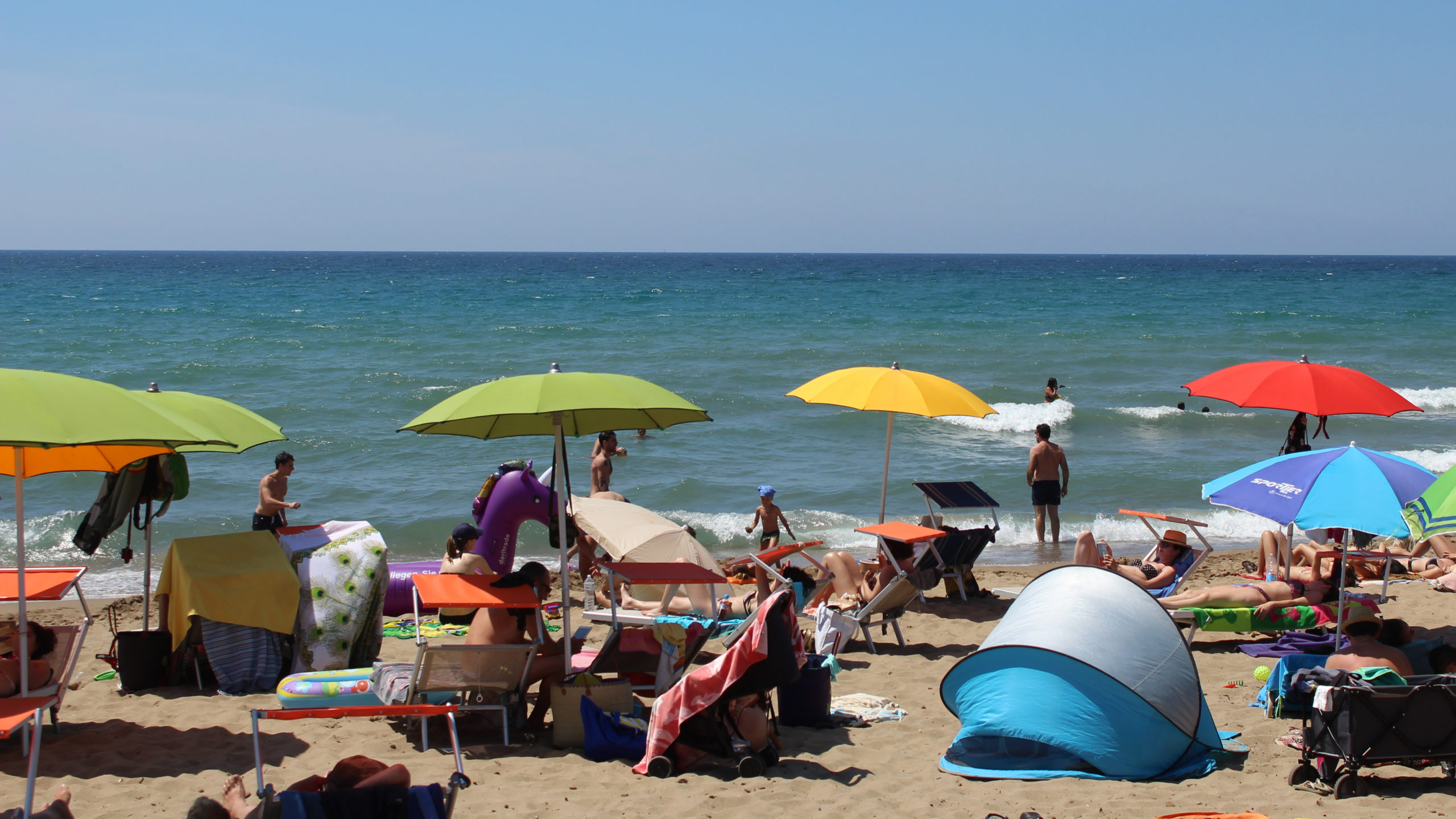 Mare toscano eccellente e pochissimi divieti di balneazione