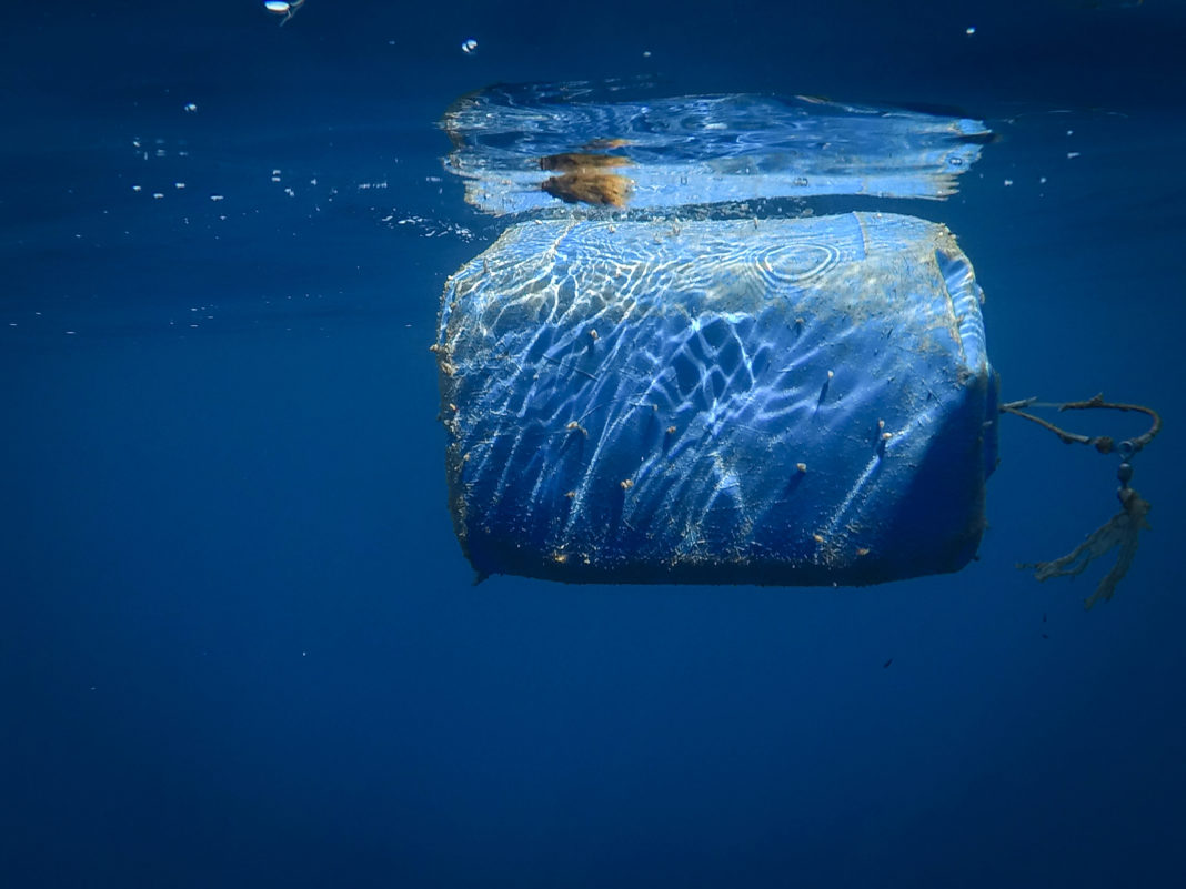 Plastica nel Mar Tirreno