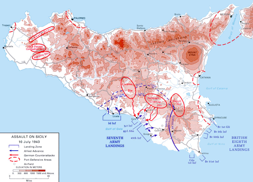 Operazione Husky: sbarco alleato in Sicilia