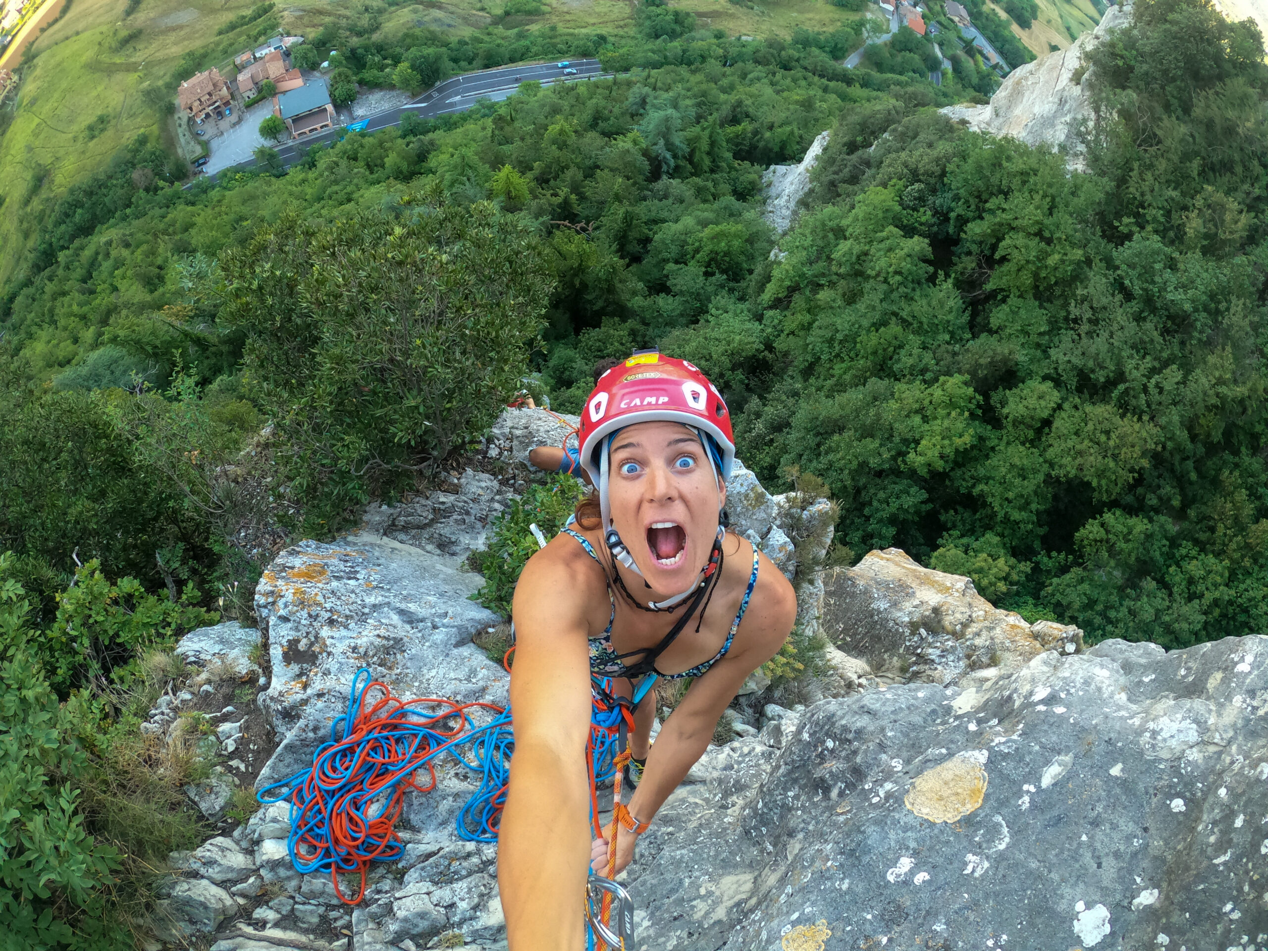Tamara Lunger alle prese con l'Appennino toscoromagnolo