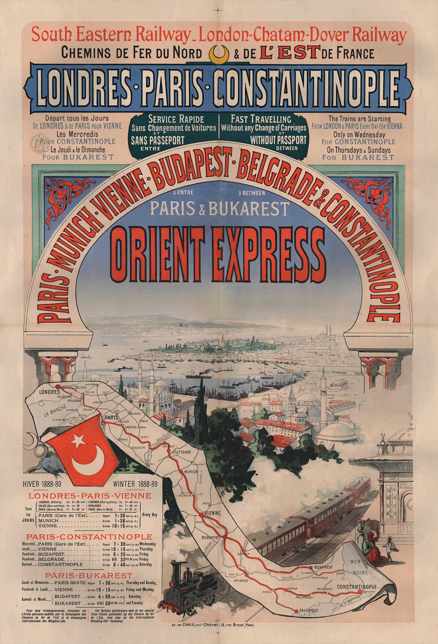 Primo viaggio dell’Orient Express