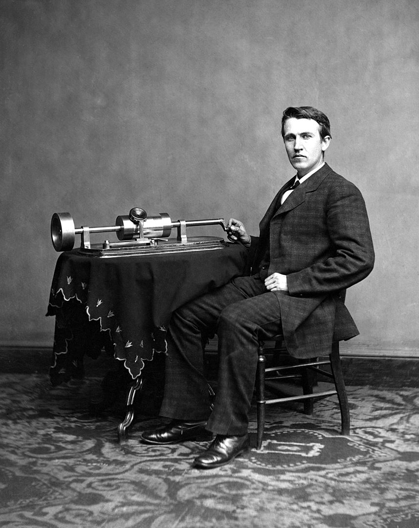 Edison inventa il fonografo