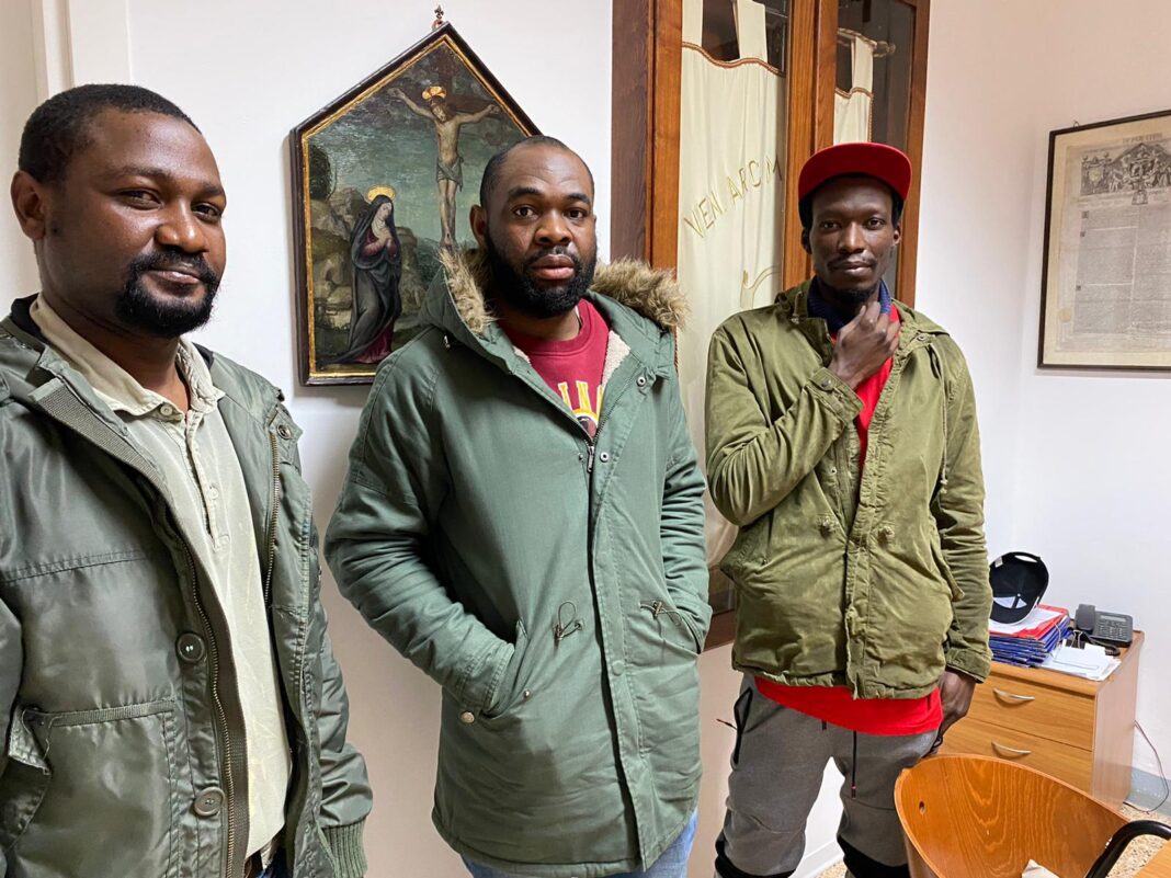I tre migranti nigeriani di Certaldo