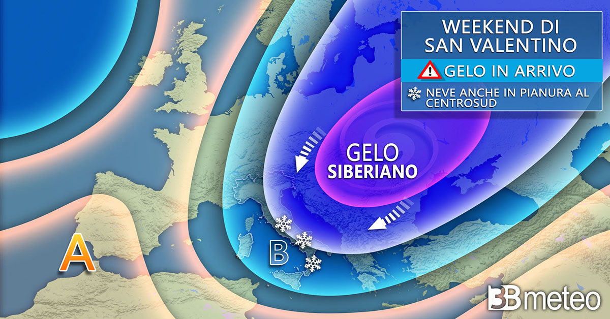 Neve in città a Firenze, Prato, Arezzo e gran parte della Toscana