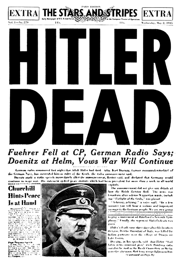 76 anni fa la morte di Hitler
