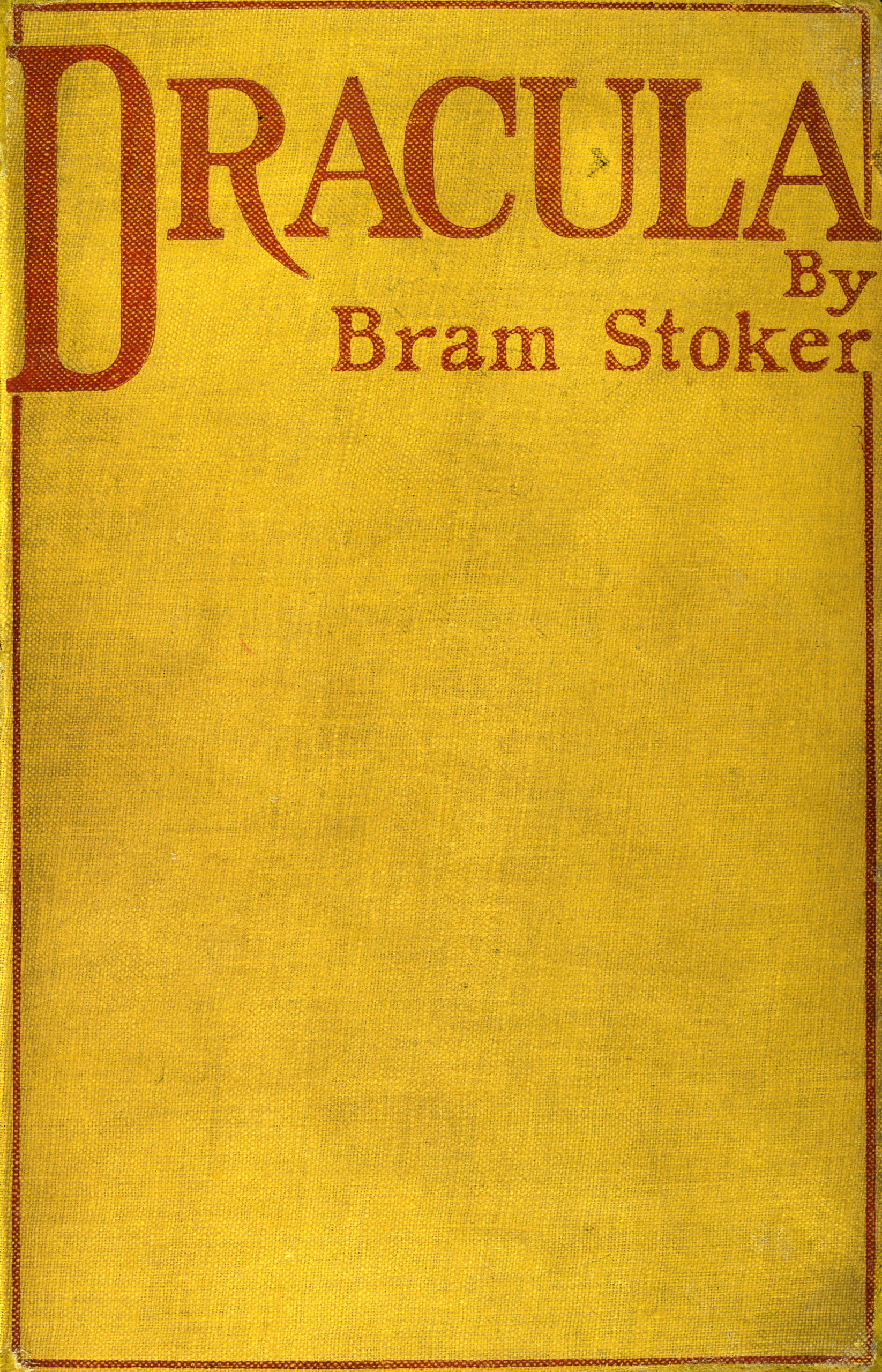 Pubblicato Dracula di Bram Stoker
