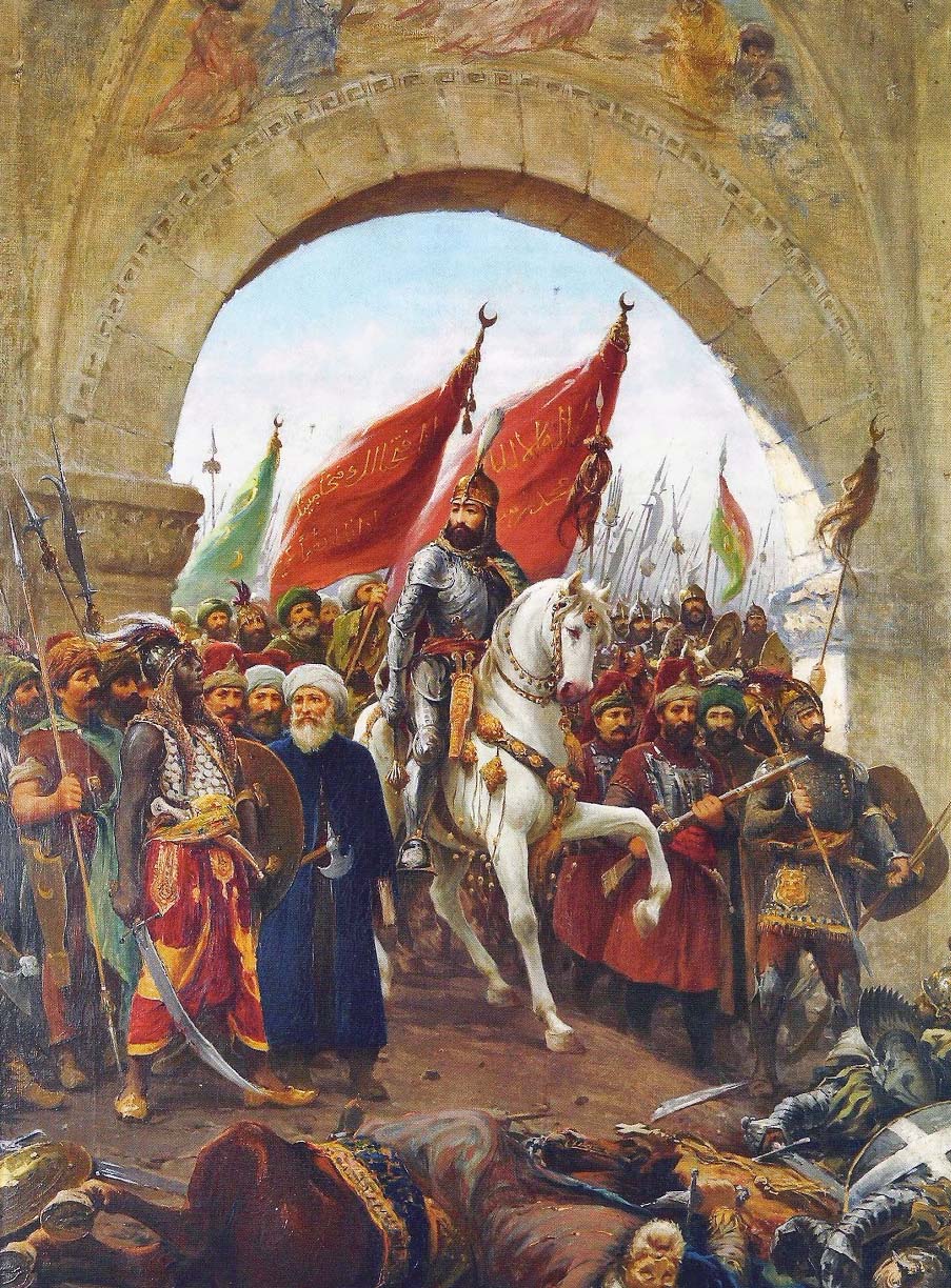 La caduta di Costantinopoli, termina definitivamente l’impero romano.