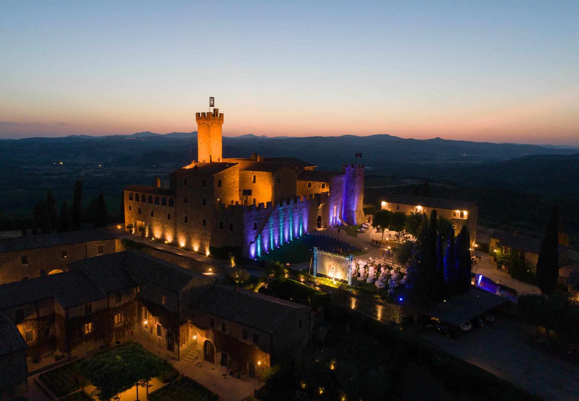 Montalcino dal drone