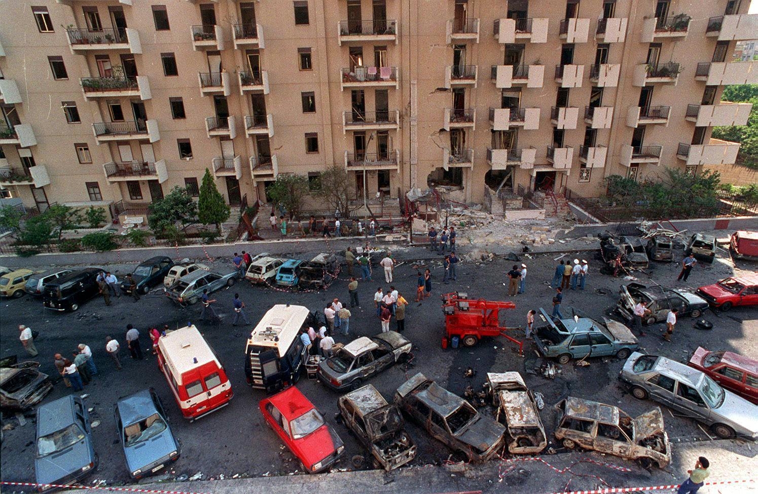 Strage di Via d’Amelio, Paolo Borsellino assassinato