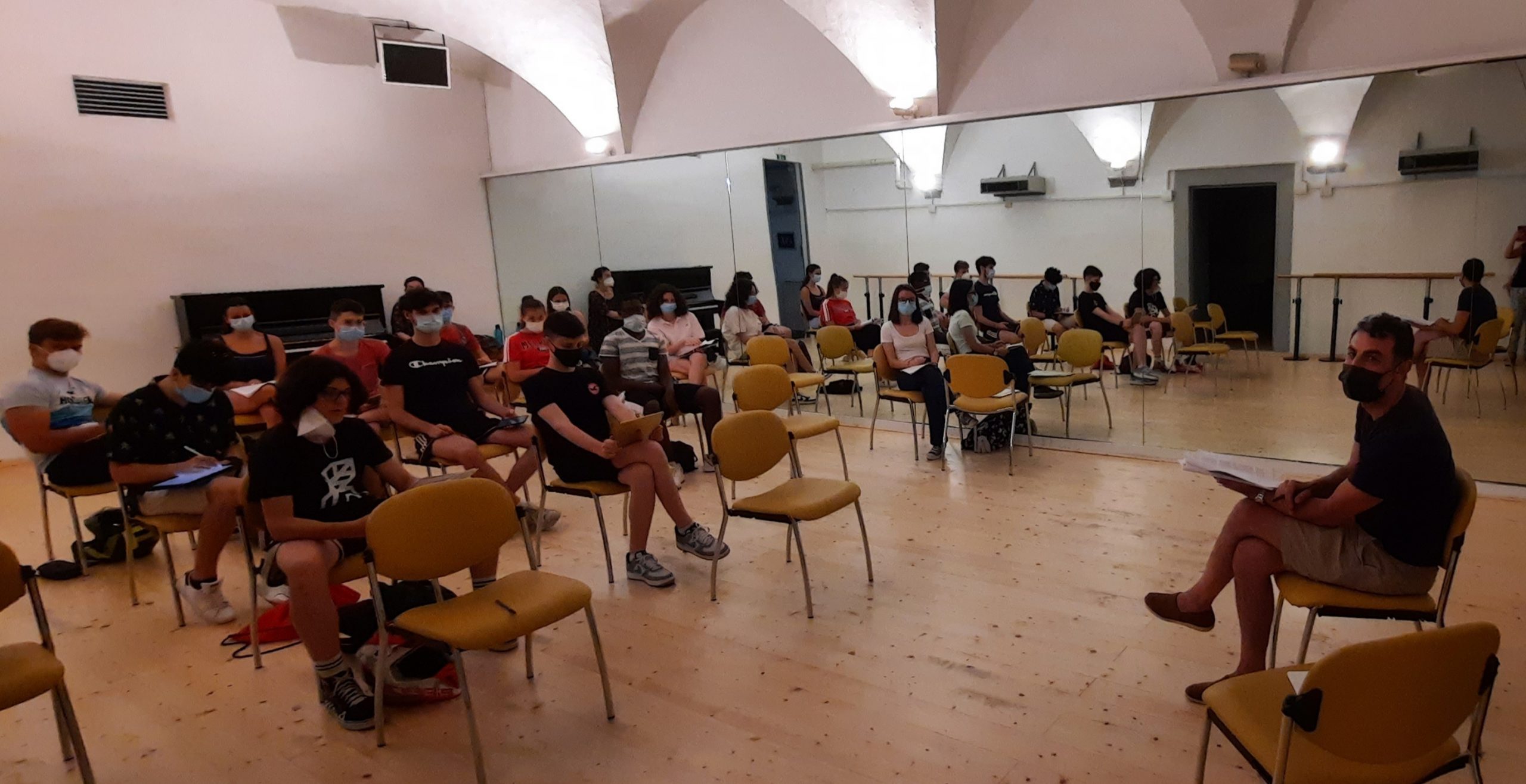 Dall’aula al palcoscenico al Politeama Pratese