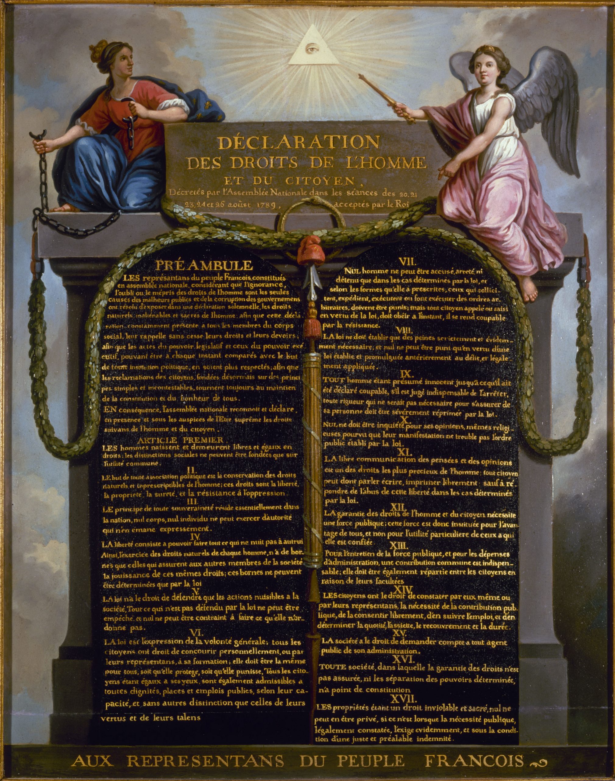 declaration des droits de l'homme