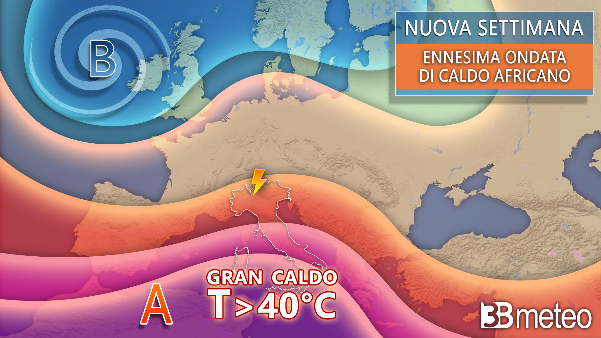 Caldo, arriva una settimana a 40° in Toscana e Lazio