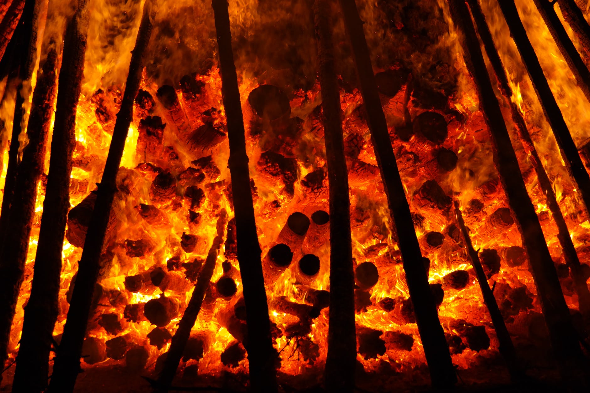 fire flame burning heat