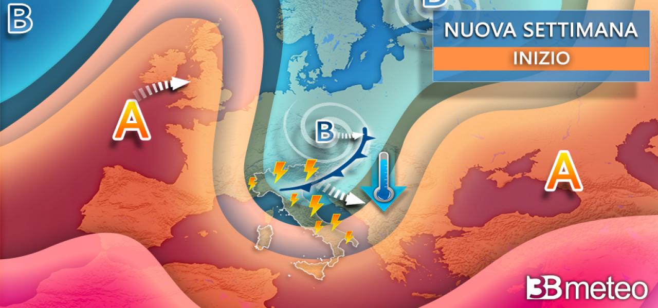 inizio prossima settimana 3bmeteo 120850