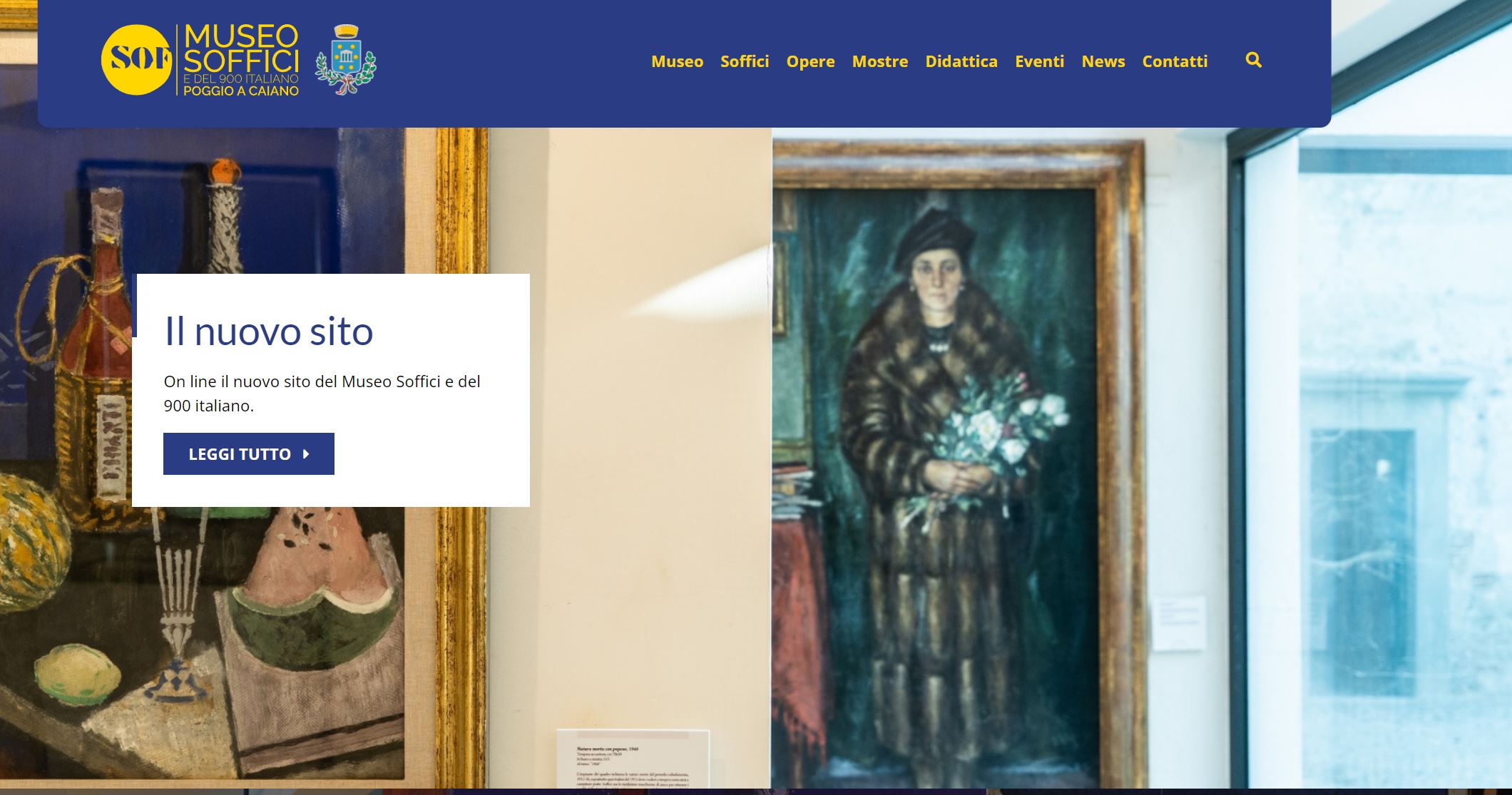 Poggio a Caiano: rinnovato sito web del Museo Soffici