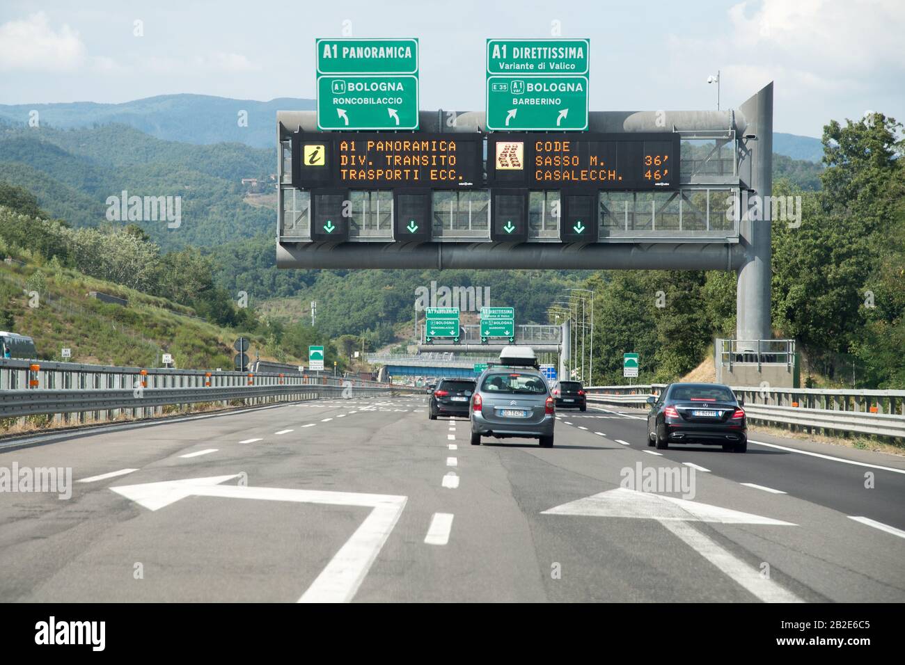 A1 MILANO-NAPOLI: INCIDENTE NEL TRATTO COMPRESO TRA FIRENZE NORD E IL BIVIO CON LA A1 DIRETTISSIMA VERSO BOLOGNA