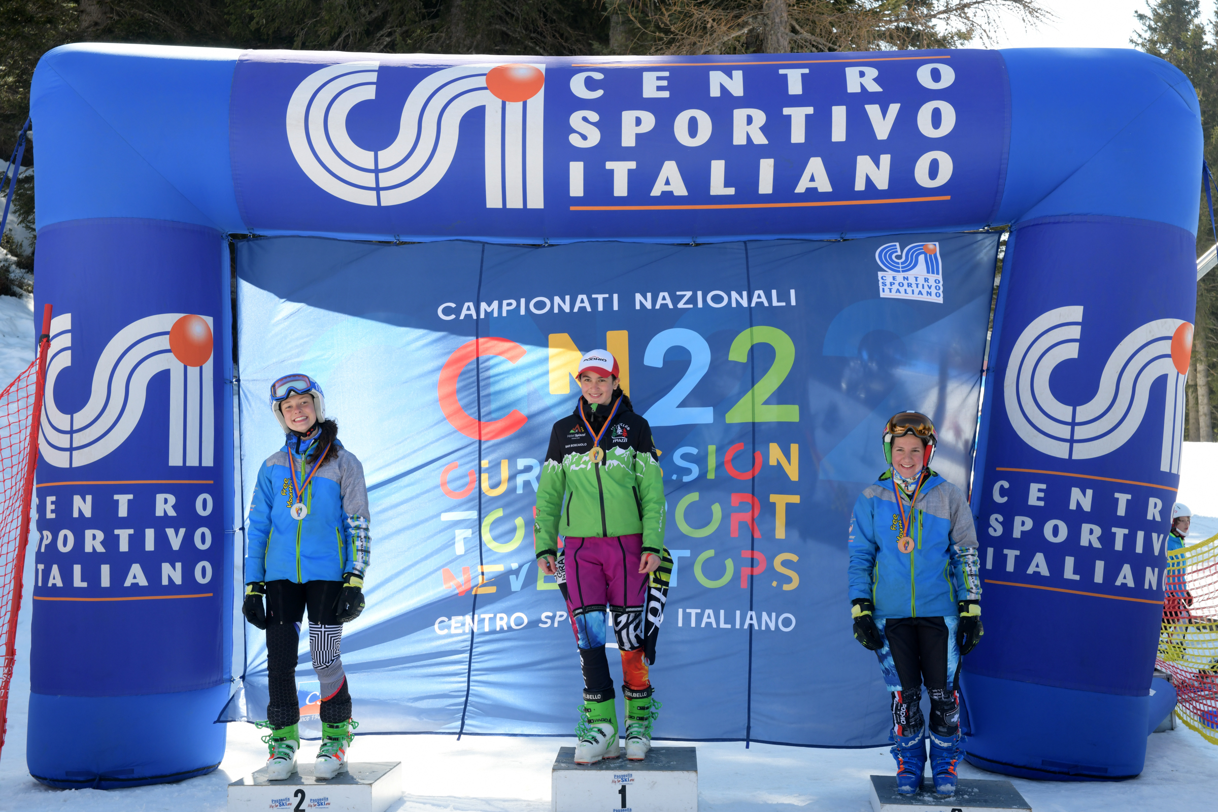 andalo (tn) 23° campionato nazionale csi di sci alpino.