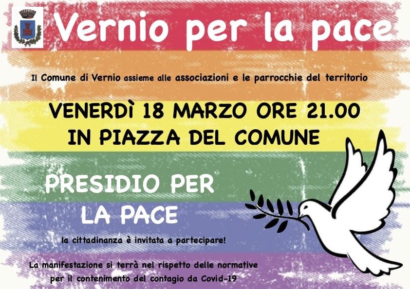 immagine vernio per la pace