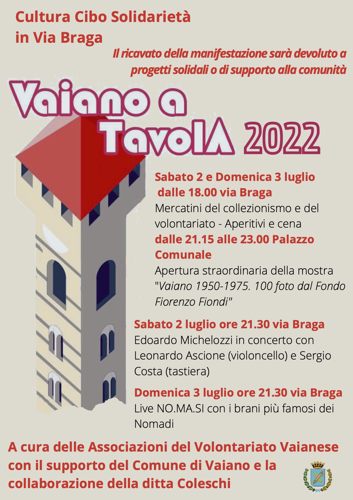 loca vaiano a tavola 2022