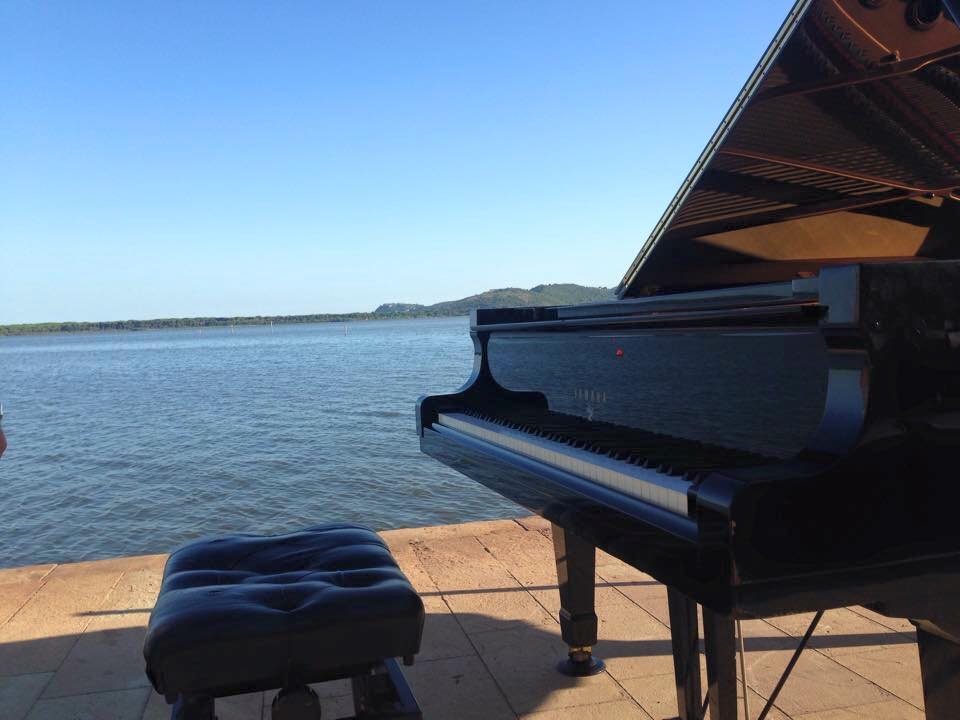 pianoforte sulla laguna